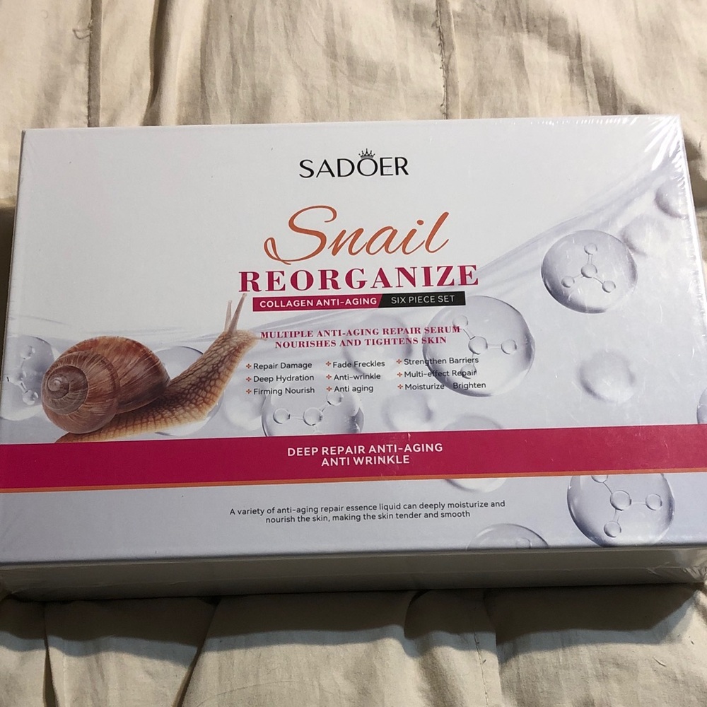 Sadoer Snail Reorganize Anti-Aging Set